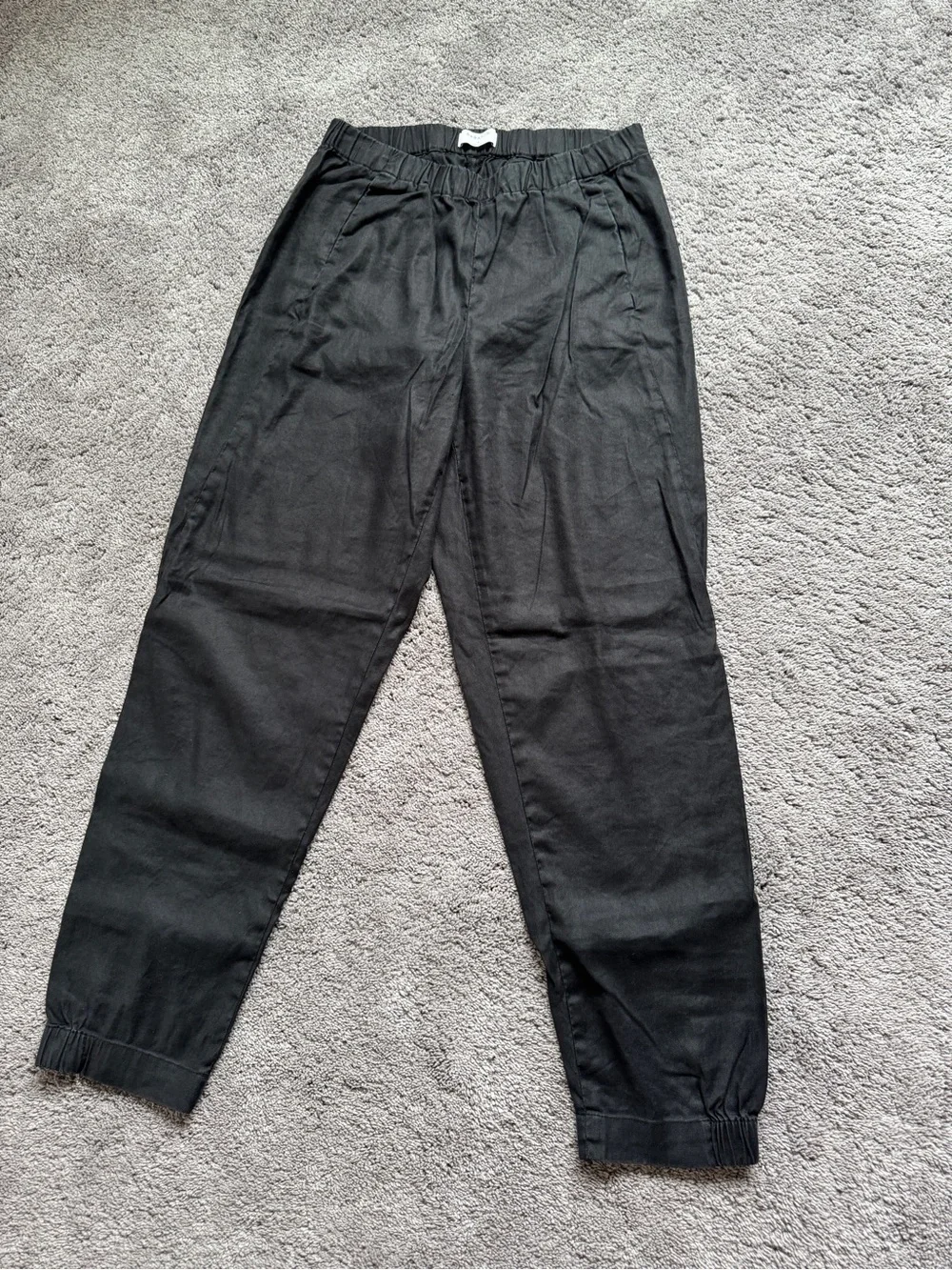 Babaton Linen-blend Casual Pants